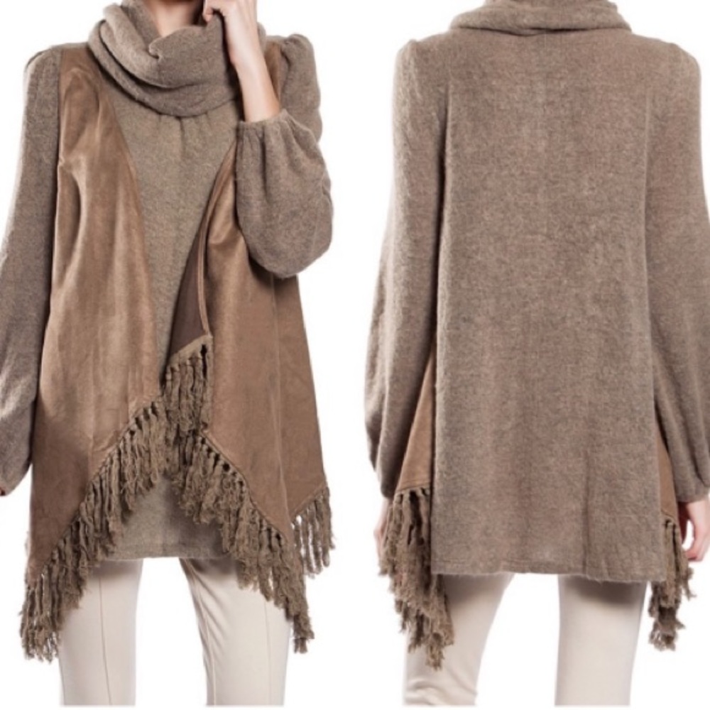 Gorgeous Cowl Neck Sweater Boutique New Comfy Chic Soft